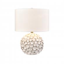 ELK Home H0019-11083-LED - Gloria 23'' High 1-Light Table Lamp - White Glaze - Includes LED Bulb