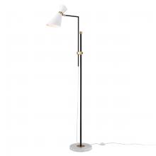 ELK Home H0019-11112 - Taran 61'' High 1-Light Floor Lamp - Matte White