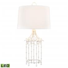 ELK Home H0019-11553-LED - Bamboo Birdcage 32.25'' High 1-Light Table Lamp - White - Includes LED Bulb