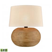 ELK Home H0019-8560-LED - Terran 22'' High 1-Light Outdoor Table Lamp - Natural - Includes LED Bulb