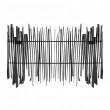 ELK Home H0896-10538 - Ridge Dimensional Wall Art - Black