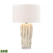 ELK Home S0019-11140-LED - Genesee 27.5'' High 1-Light Table Lamp - White Glazed - Includes LED Bulb