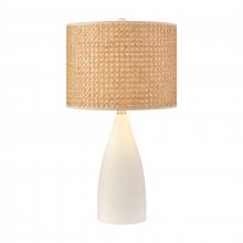 ELK Home S0019-11173-LED - Rockport 23'' High 1-Light Table Lamp - Matte White - Includes LED Bulb