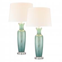 ELK Home S0019-8040/S2 - Abilene 32'' High 1-Light Table Lamp - Set of 2 Green