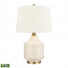 ELK Home S0019-9488-LED - Buckley 27'' High 1-Light Table Lamp - White - Includes LED Bulb