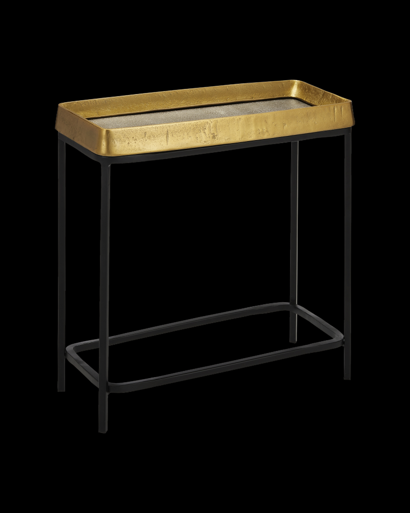 Tanay Brass Side Table