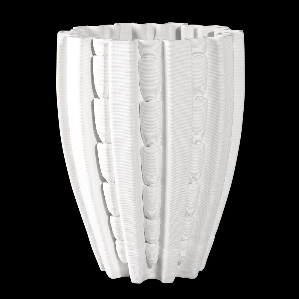Fluted Small Vase
