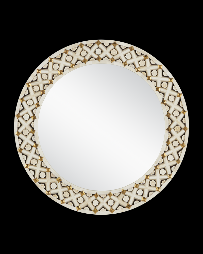 Ellaria Round Mirror