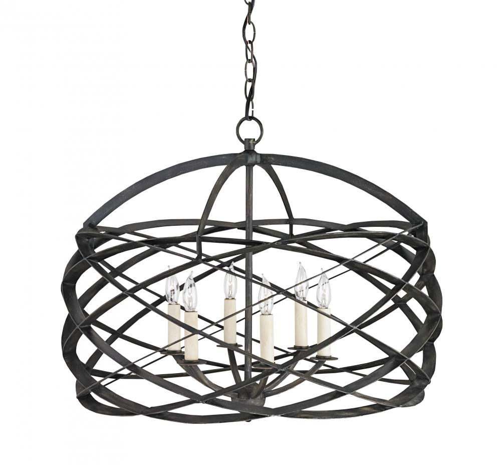 Horatio Black Chandelier