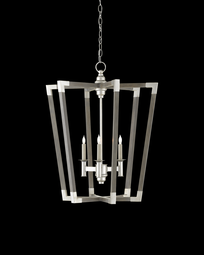 Bastian Medium Gray Lantern