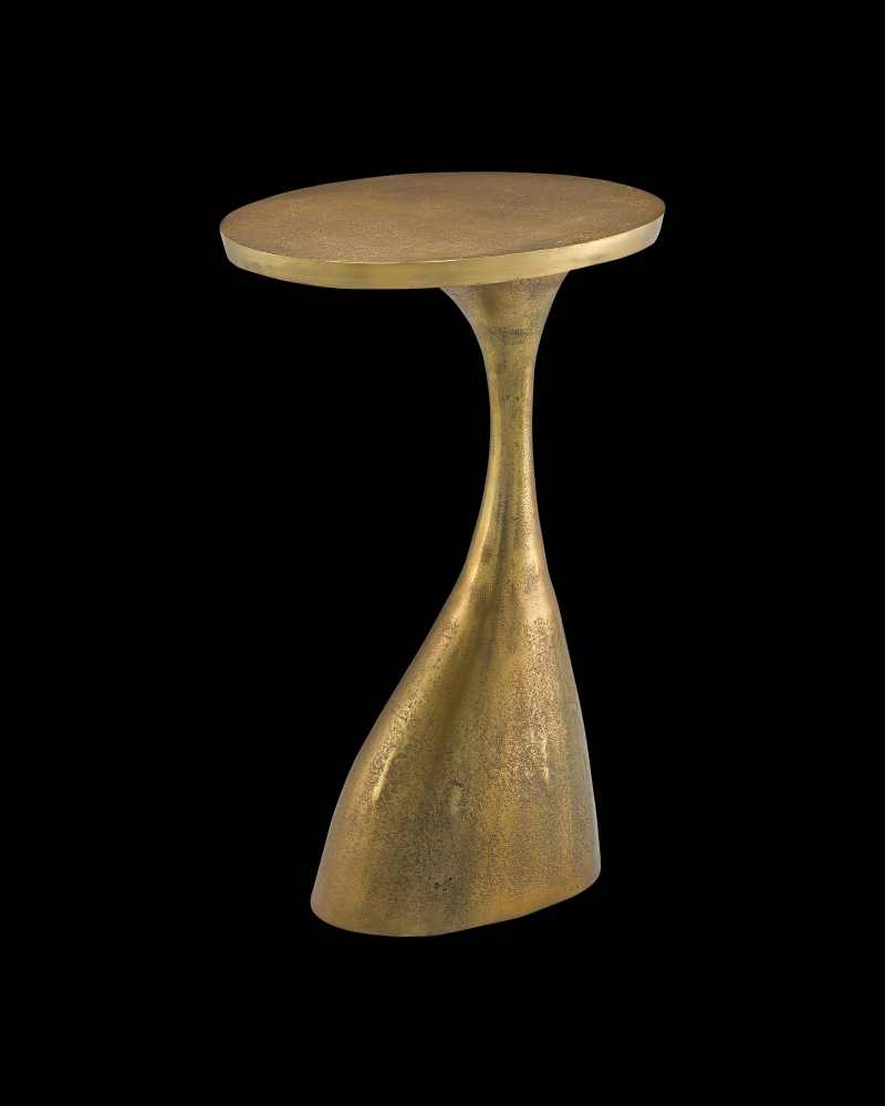 Ishaan Brass Accent Table