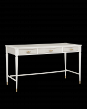 Currey 3000-0190 - Aster White Desk