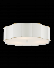 Currey 9999-0067 - Wexford White Flush Mount