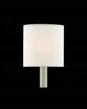 Currey 0454 - White Cotton Chandelier Shade