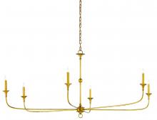 Currey 9000-0370 - Nottaway Large Gold Chandelier