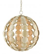 Currey 9000-0806 - Tartufo Coco Shell Chandelier