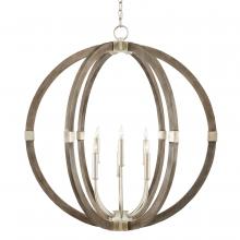 Currey 9000-0941 - Bastian Gray Orb Lantern