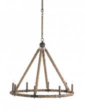 Currey 9536 - Bowline Rope Chandelier