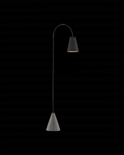 Currey 8000-0070 - Lotz Black Floor Lamp